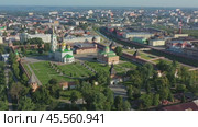 Tula Kremlin and Epiphany Cathedral (2020 год). Стоковое видео, видеограф Михаил Коханчиков / Фотобанк Лори