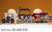 RUSSIA, SAMARA, FEBRUARY 15, 2020 - Lego Star Wars Minifigures rebel. Редакционное фото, фотограф Андрей Аркуша / Фотобанк Лори