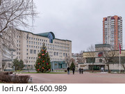 Государственный университет управления. ГУУ. Кампус. Учебный корпус и спортивный комплекс.  Москва (2024 год) Редакционное фото, фотограф Юлия Кутыгина / Фотобанк Лори