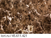 Abstract pattern of brown marble close-up. Natural background, texture. Стоковое фото, фотограф Лариса Гордеева / Фотобанк Лори