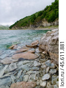 Горное озеро Кезеной Ам Чеченская республика. Стоковое фото, фотограф Сергей / Фотобанк Лори