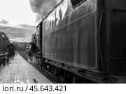 Ретро-поезд. Редакционное фото, фотограф Анастасия Жукова / Фотобанк Лори