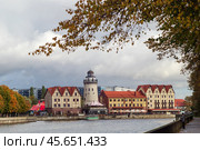 Old Town. Fish Village - ethnographic and trade and crafts complex. (2022 год). Редакционное фото, фотограф Zima Nadezhda / Фотобанк Лори
