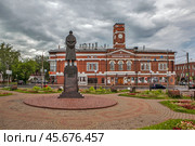 Здание Череповецкого Камерного театра. Череповец. Вологодская область (2024 год). Редакционное фото, фотограф Сергей Афанасьев / Фотобанк Лори