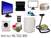 Collection of domestic appliances. Стоковое фото, фотограф Яков Филимонов / Фотобанк Лори