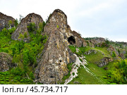 Древние горы Хакасии, Тогыз- Аз, Тропа Предков (2019 год). Редакционное фото, фотограф Александр Галинский / Фотобанк Лори