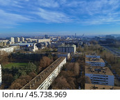 Виды Белграда со здания GENEX (Сербия) Редакционное фото, фотограф Максим Гулячик / Фотобанк Лори