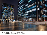 Бизнес-центр "Ostankino business park" класса А, Огородный проезд, 16/1с3 и 16/1с4. Редакционное фото, фотограф Алёшина Оксана / Фотобанк Лори