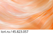 A dreamy abstract background painted in the soft hues of a Peach Fuzz color palette. Стоковое AI-изображение, AI-художник Михаил Строгалев / Фотобанк Лори