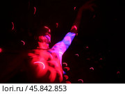 Абстрактное изображение танцующего мужчины. Редакционное фото, фотограф Дмитрий Неумоин / Фотобанк Лори