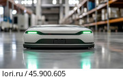 Автономные роботы на розничных складах для эффективной логистики и автоматизации. Стоковое AI-изображение, AI-художник ФотоИнтеллект / Фотобанк Лори