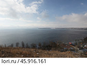 Берег озера Севан зимой. Стоковое фото, фотограф Evgenia Shevardina / Фотобанк Лори
