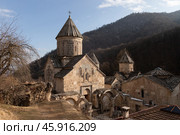 Armenian monastery of Haghartsin of the 11th-13th century in the Tavush Province of Armenia. Стоковое фото, фотограф Evgenia Shevardina / Фотобанк Лори