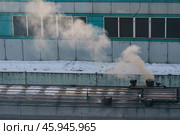 Вагон поезда дальнего следования в депо, вид сверху. Стоковое фото, фотограф YuryKara / Фотобанк Лори
