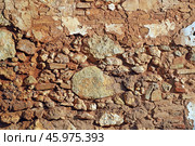 Текстура старой каменной кладки. Стоковое фото, фотограф Игорь Долгов / Фотобанк Лори