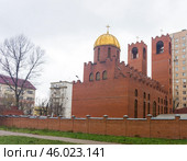 Москва, Дубровка, Ассирийская восточная церковь собор Мат-Марьям (2017 год). Стоковое фото, фотограф Николай Алмаев / Фотобанк Лори