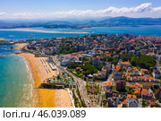 Spanish port city Santander. Стоковое фото, фотограф Яков Филимонов / Фотобанк Лори