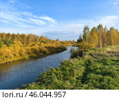 Река Кача, г. Красноярск. Стоковое фото, фотограф Анна Лященко / Фотобанк Лори