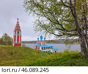 Orthodox church in the city of Tutaev (2024 год). Стоковое фото, фотограф Саблин Станислав / Фотобанк Лори