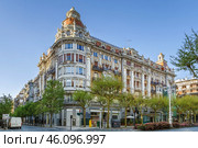 Street in San Sebastian, Spain (2018 год). Стоковое фото, фотограф Boris Breytman / Фотобанк Лори