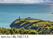Baily Lighthouse is a lighthouse on the southeastern part of Howth Head in County Dublin, Ireland (2018 год). Стоковое фото, фотограф Boris Breytman / Фотобанк Лори