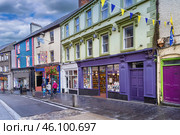 Street in Ennis, Ireland (2018 год). Стоковое фото, фотограф Boris Breytman / Фотобанк Лори