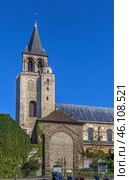 Abbey of Saint-Germain-des-Pres, Paris (2016 год). Стоковое фото, фотограф Boris Breytman / Фотобанк Лори