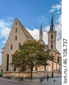Saint-Pierre-le-Jeune Protestant Church, Strasbourg (2016 год). Стоковое фото, фотограф Boris Breytman / Фотобанк Лори