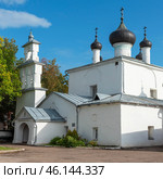 Храм Николы от Торга. Псков (2019 год). Стоковое фото, фотограф Александр Щепин / Фотобанк Лори