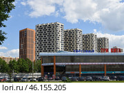 Odintsovo, Russia - 21 July. 2024. Tri Kita - a chain of large furniture stores. Редакционное фото, фотограф Володина Ольга / Фотобанк Лори