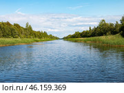 Россия, Ленинградская область. Новоладожский канал. Стоковое фото, фотограф Сергей Крамарев / Фотобанк Лори