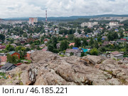 Нижний Тагил.  Вид на город с вершины Лисьей горы (2024 год). Редакционное фото, фотограф Pukhov K / Фотобанк Лори