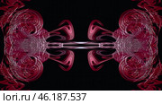Background with abstract monograms. Стоковая иллюстрация, иллюстратор Татьяна Лобанова / Фотобанк Лори