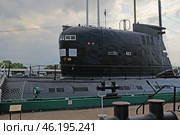 Подводная лодка Б-413 - уникальный экспонат Музея мирового океана в Калининграде (2023 год). Редакционное фото, фотограф Ольга Дмитренко / Фотобанк Лори