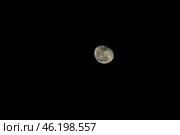Убывающая Луна. Стоковое фото, фотограф Лариса Веселова / Фотобанк Лори