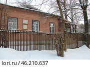 Дом-музей А.П.Чехова в Звенигороде на ул.Лермонтова, 10 (2023 год). Редакционное фото, фотограф Елена Ильина / Фотобанк Лори