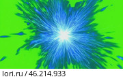 Cartoon Blue Explosion Animation. Green screen Chroma key, 2D Anime. Magic Shockwave. Flash, Comic Elements, Background. For Project, Game Developers, Movies. Colorful explosion effect for intro video. Стоковое AI-видео, аниматор Марина Демидюк / Фотобанк Лори