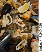Сет из морепродуктов. Сербская кухня. Стоковое фото, фотограф Марина Володько / Фотобанк Лори