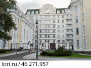 ЖК Опера-Хаус, улица Остоженка, 25. Район Хамовники, Москва (2024 год). Редакционное фото, фотограф Evgenia Shevardina / Фотобанк Лори