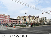 Многоквартирные жилые дома в Казани, Право-Булачная улица (2024 год). Редакционное фото, фотограф Александр Тараканов / Фотобанк Лори