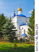 Храм в честь иконы Божией Матери "Целительница". Город Тюмень (2015 год). Стоковое фото, фотограф Александр Тараканов / Фотобанк Лори