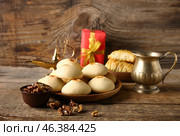 Tasty Eastern sweets on wooden table. Стоковое фото, фотограф Pixel_shot / Фотобанк Лори