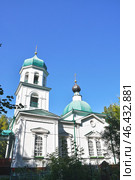 Трехсвятительская церковь. Город Тюмень (2015 год). Стоковое фото, фотограф Александр Тараканов / Фотобанк Лори