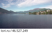 Озеро Маджоре. Локарно. Швейцария. Май. Lake Maggiore. Locarno. Switzerland. May. Стоковое видео, видеограф Горшков Александр / Фотобанк Лори