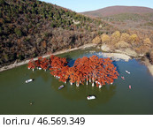 Краснодарский край. Отдыхающие на озере Сукко. Стоковое фото, фотограф Марина Лысцева / ТАСС / Фотобанк Лори