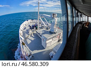 Палуба экспедиционного судна. Стоковое фото, фотограф Юрий Смитюк / ТАСС / Фотобанк Лори