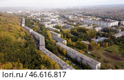 Кемеровская область. Новокузнецк. Вид на Кузнецкий район с Вознесенской горы. Стоковое фото, фотограф Ярослав Беляев / ТАСС / Фотобанк Лори