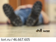 Стреляные гильзы на полу. А. Стоковое фото, фотограф Белкин/Бизнес Online / ТАСС / Фотобанк Лори