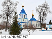 Храм в честь иконы Божией Матери "Целительница". Город  Ялуторовск. Тюменская область. Стоковое фото, фотограф Александр Тараканов / Фотобанк Лори