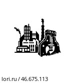 Иконка - Тяжелое машиностроение. Стоковая иллюстрация, иллюстратор Андрей Стецов / Фотобанк Лори